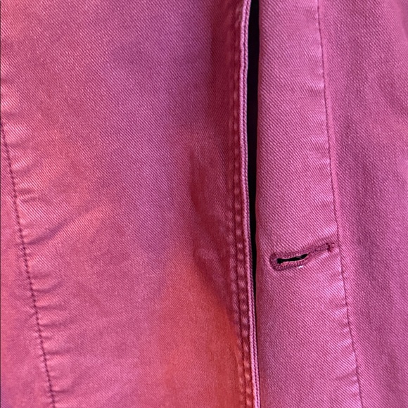 Lane Bryant Women's Red Denim Trench Coat - Picture 12 of 15